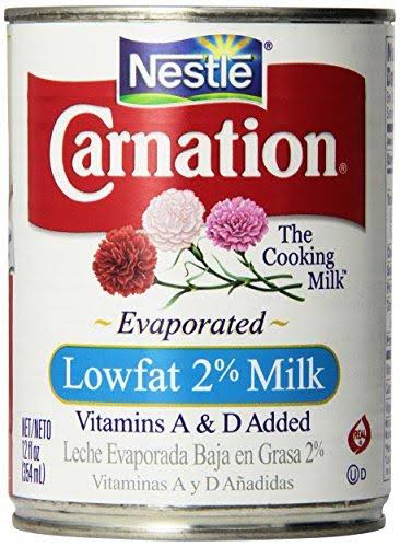 Nestle Carnation Evaporated Lowfat Milk - 12oz