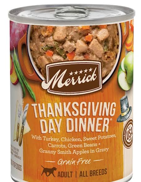 Merrick Thanksgiving Day Dinner Grain-Free Canned Dog Food