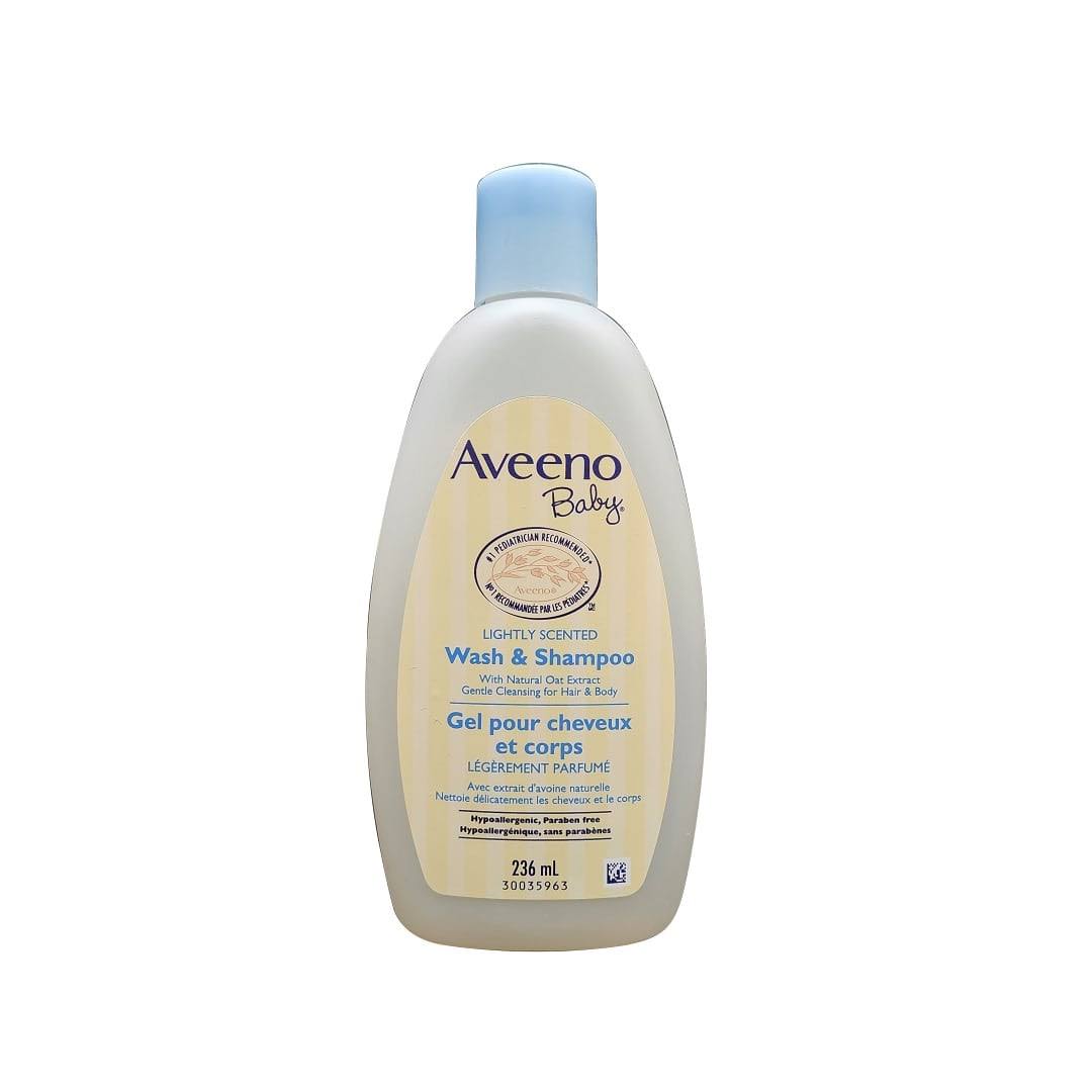 Aveeno Baby Wash & Shampoo Natural Oat Extract, 236 ml (2 Pack)