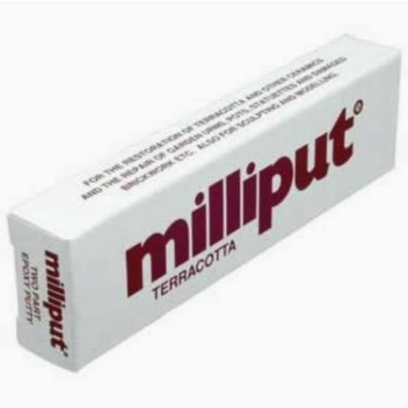 Terracotta Milliput 2 Part Expoxy Resin Putty Filler Model Repair - 4Oz