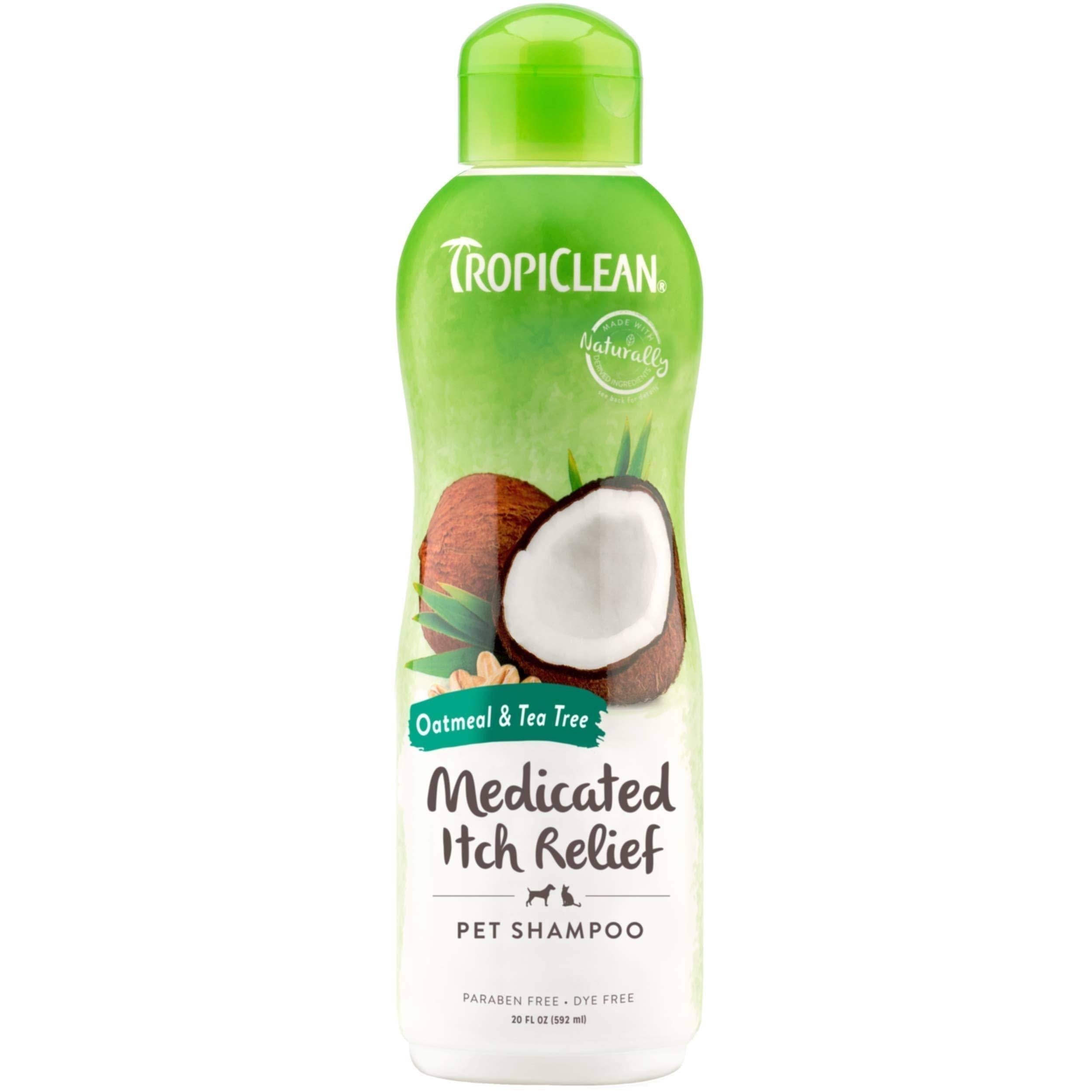 Tropiclean Oatmeal Medicated Pet Shampoo