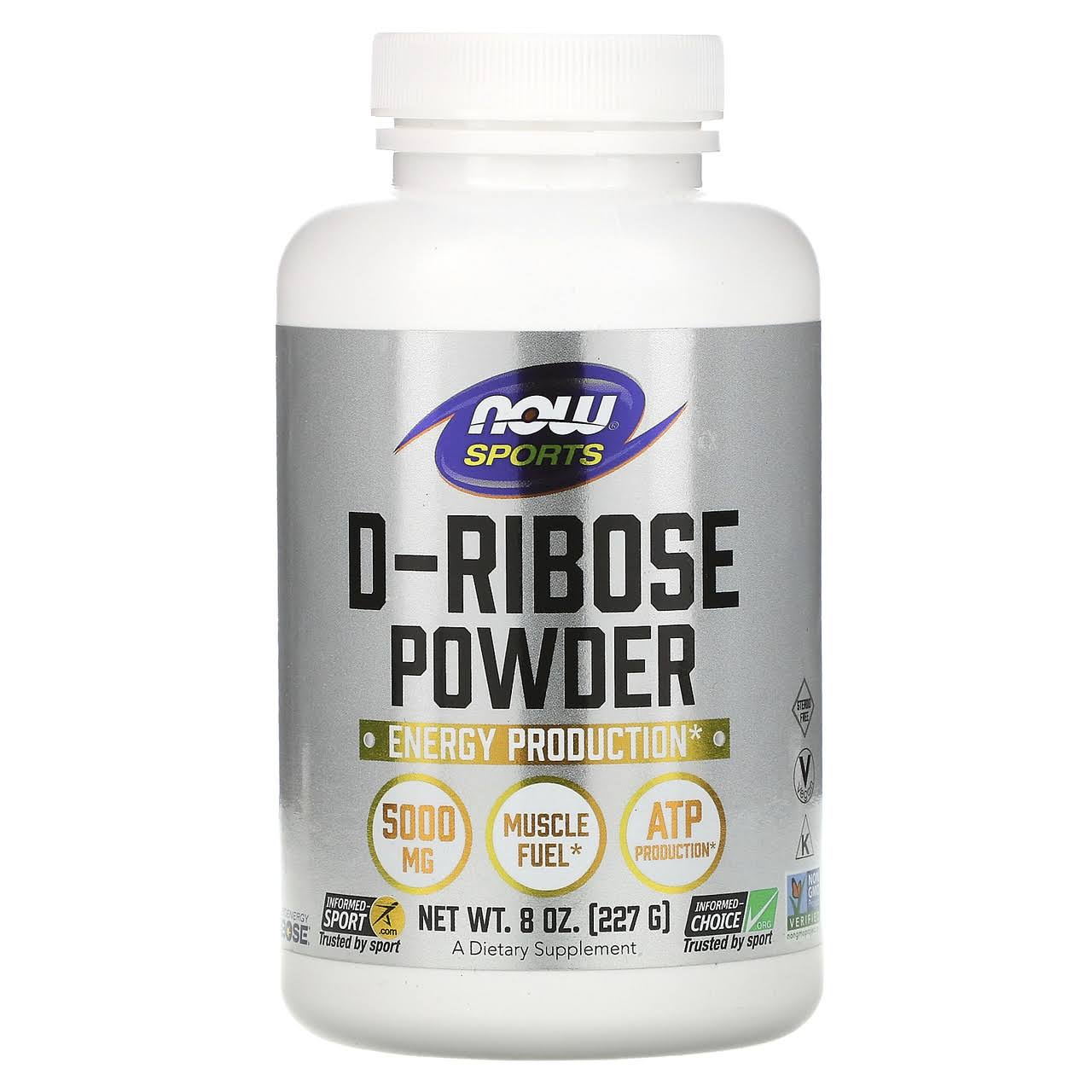 Now Sports D-Ribose Powder - 8oz