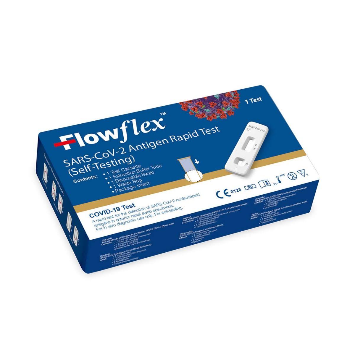 Flowflex Covid-19 Antigen Rapid Test (Nasal Swab) Self-Test