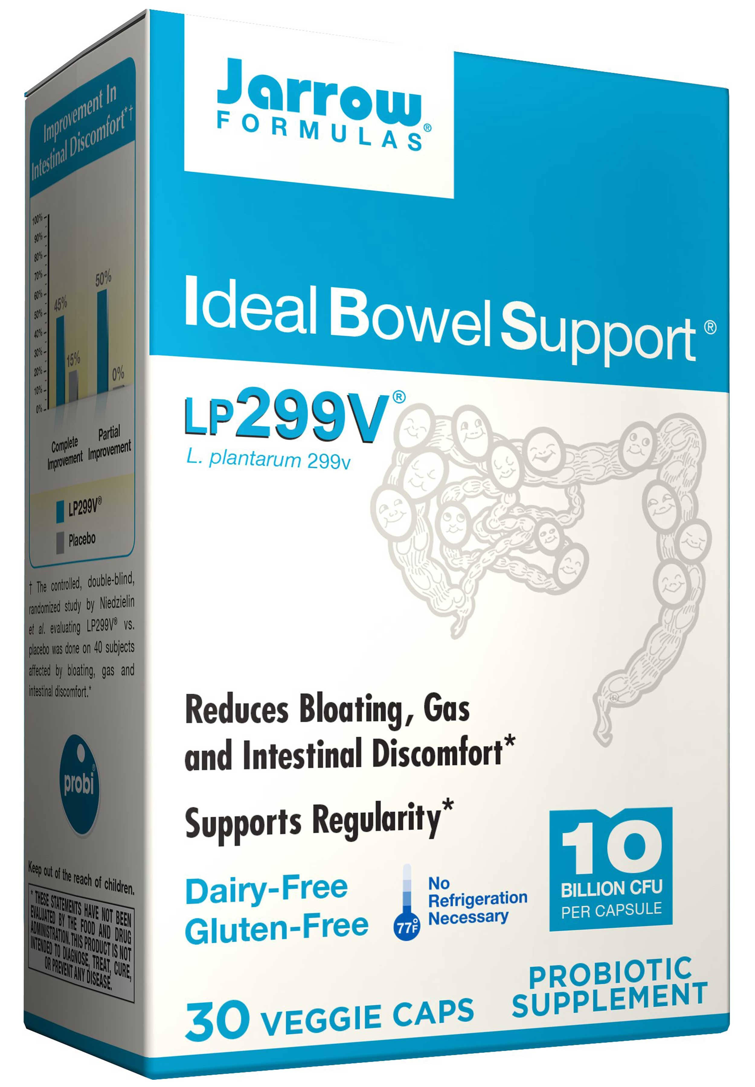 Jarrow Formulas Ideal Bowel Support - 30 Veggie Caps