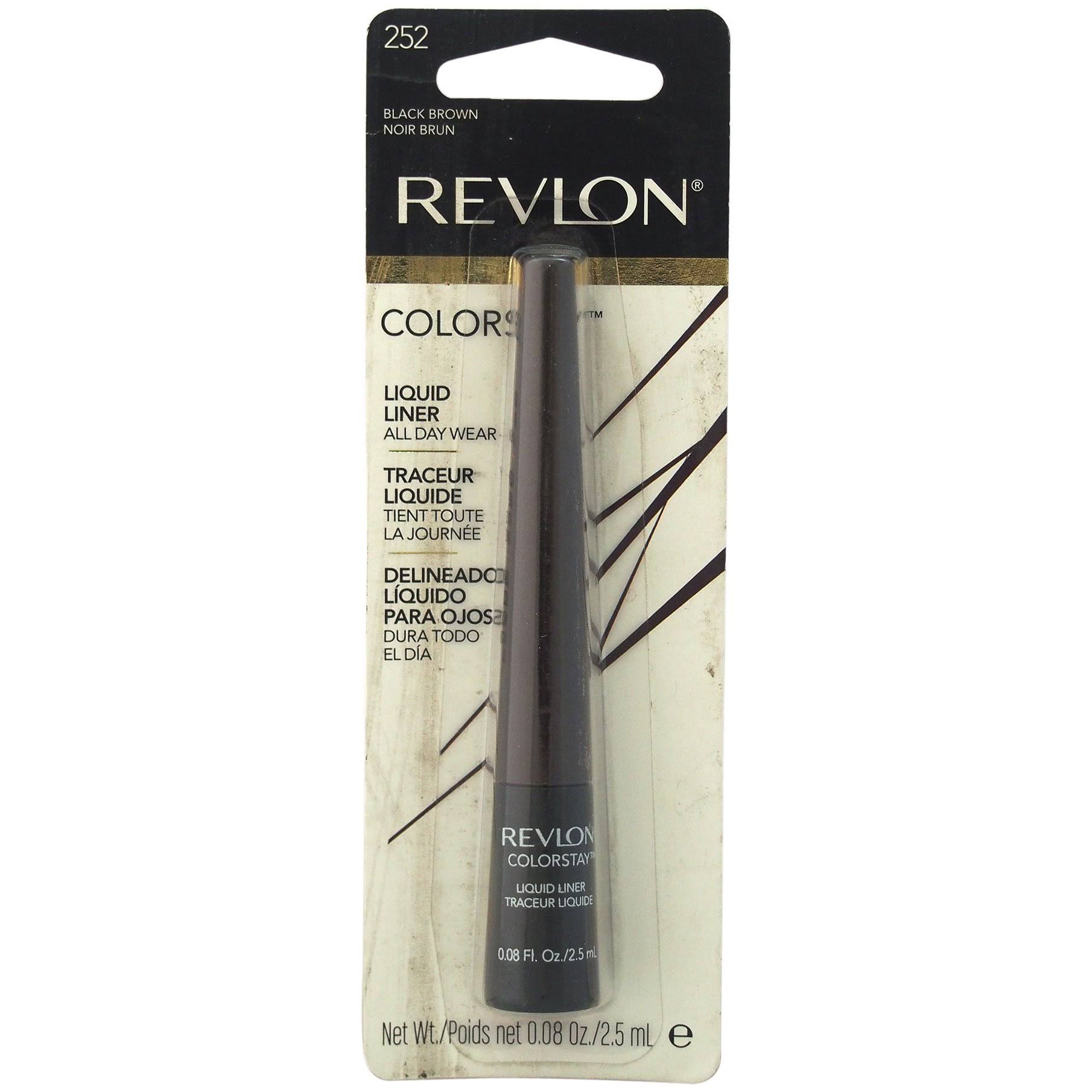 Revlon Colorstay Liquid Liner - 252 Black Brown, 2.5ml