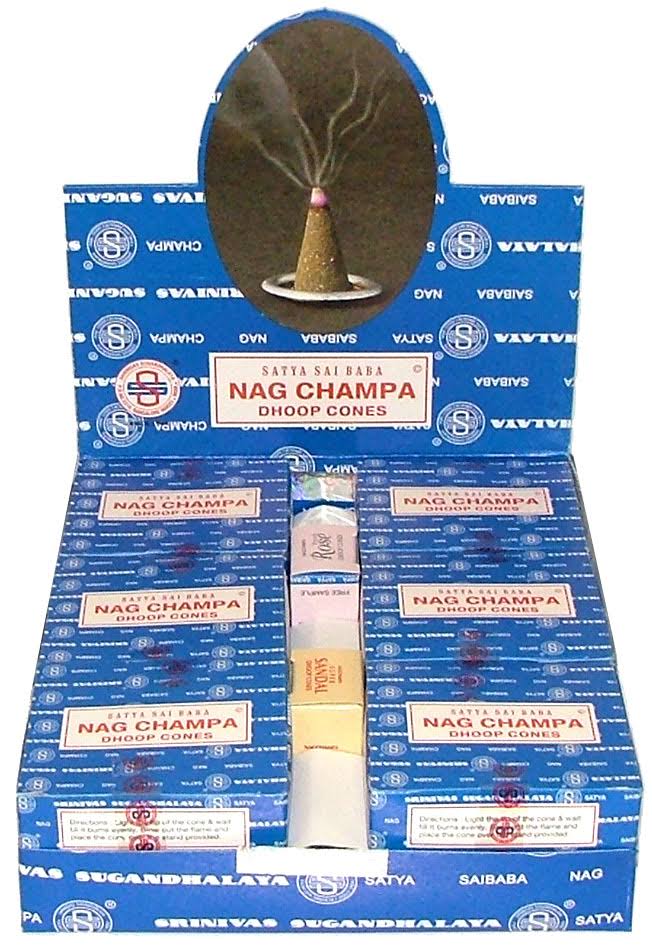 Nag Champa Dhoop Cones Incense