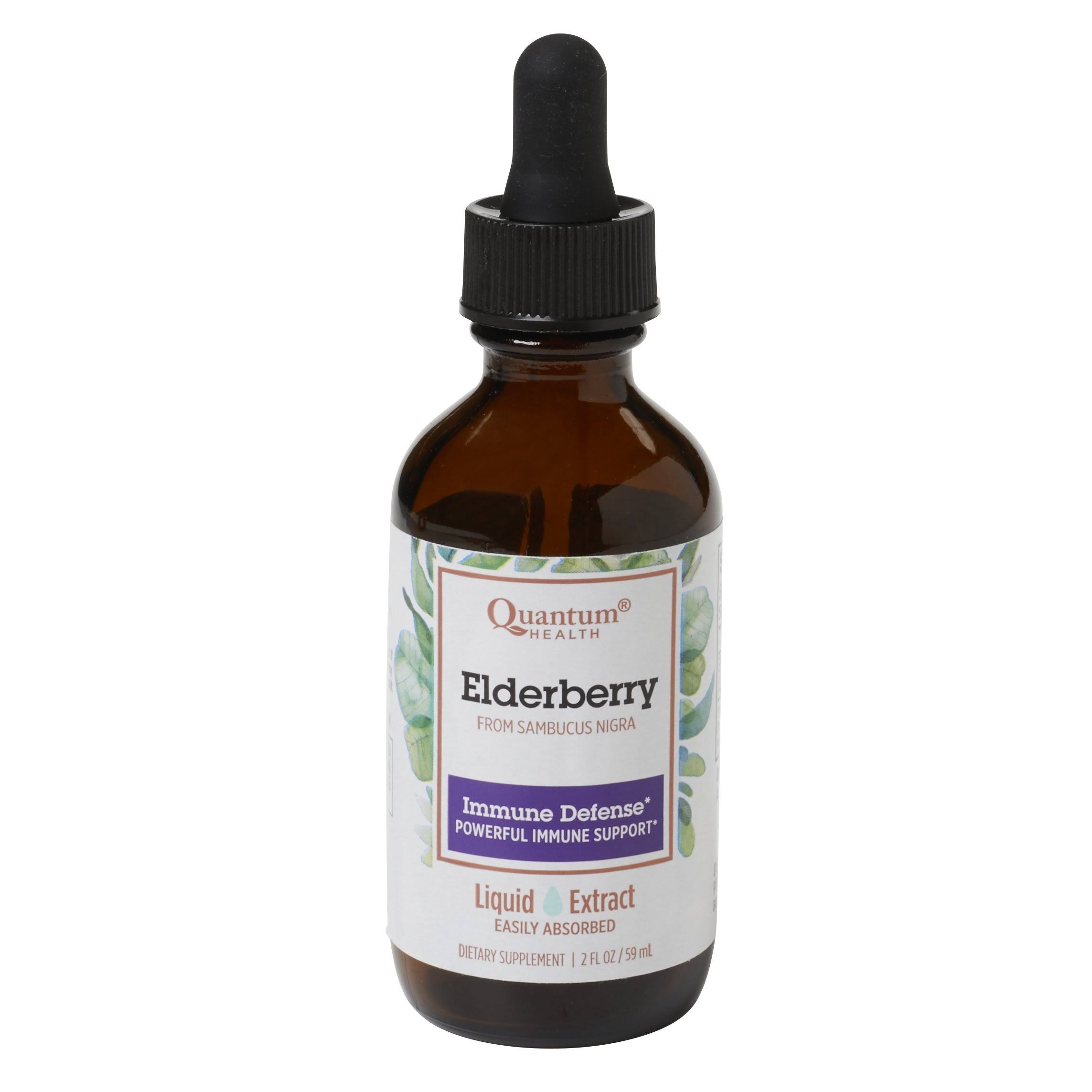 Quantum Health Elderberry Immune Defense Liquid Extract - 2oz