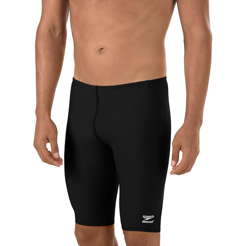 Speedo Endurance Solid Jammer Swimsuit - Black