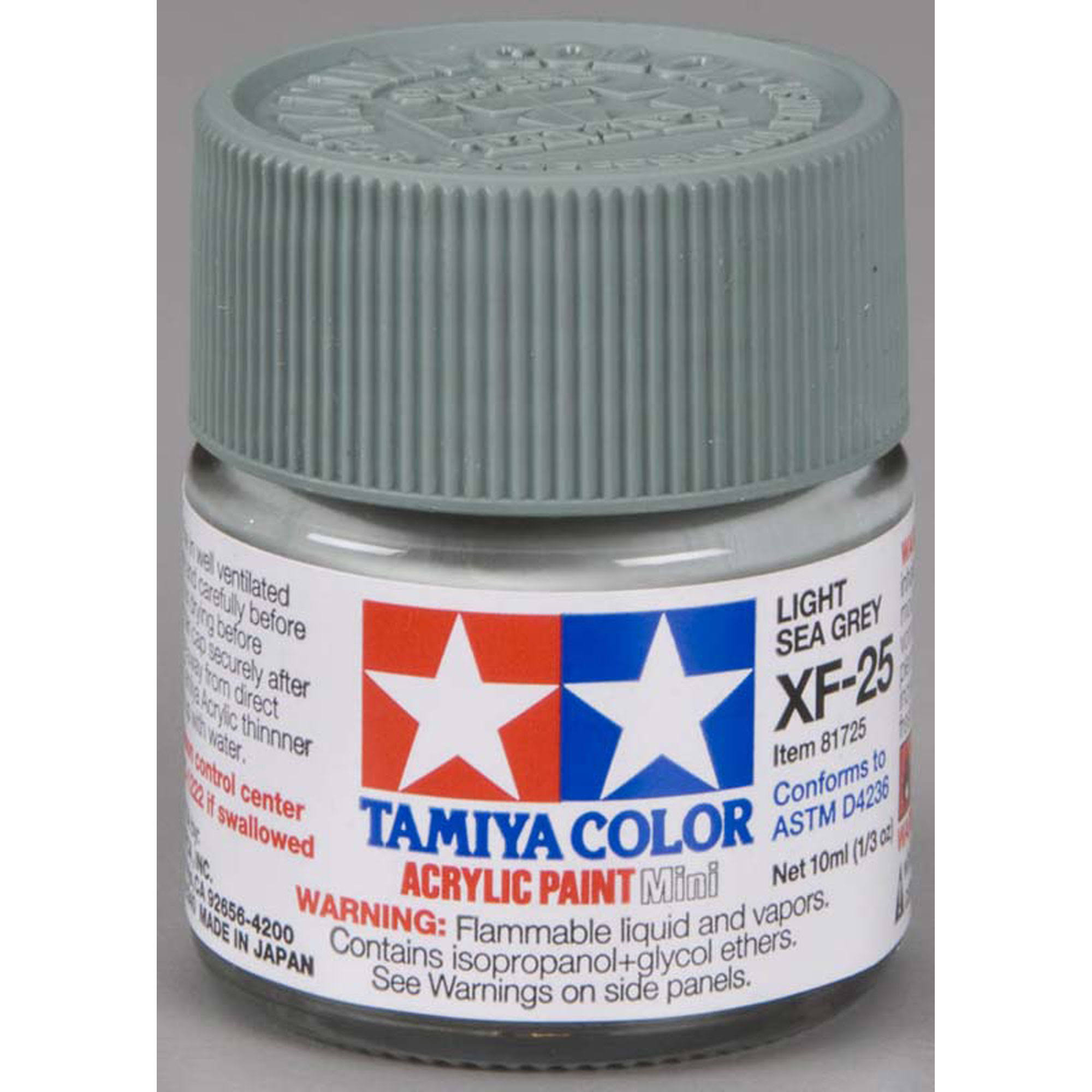 Tamiya 81725 Acrylic Mini XF-25 Light Sea Grey