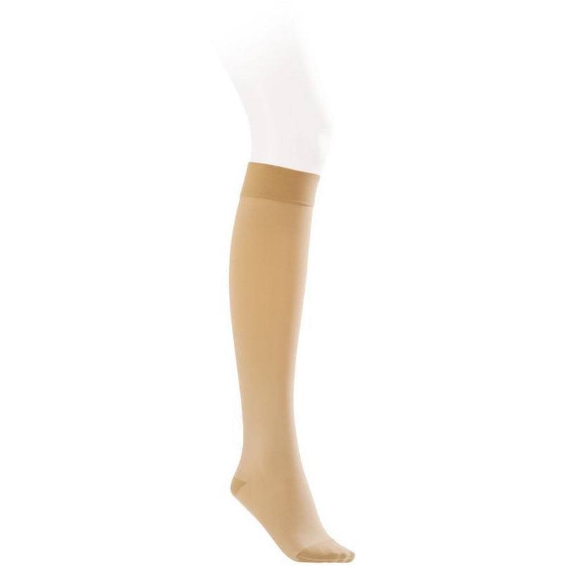 Jobst Opaque Knee Highs 30-40mmHg, Small / Open Toe / Natural