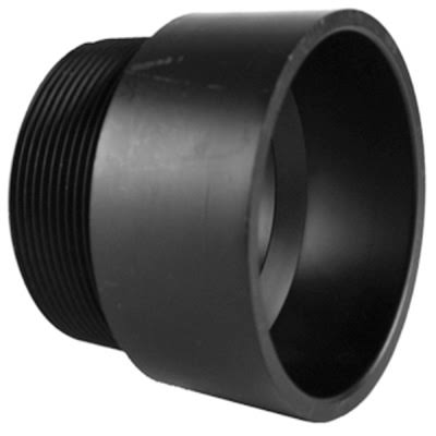 Charlotte Pipe & Foundry Pipe Adapter - Black