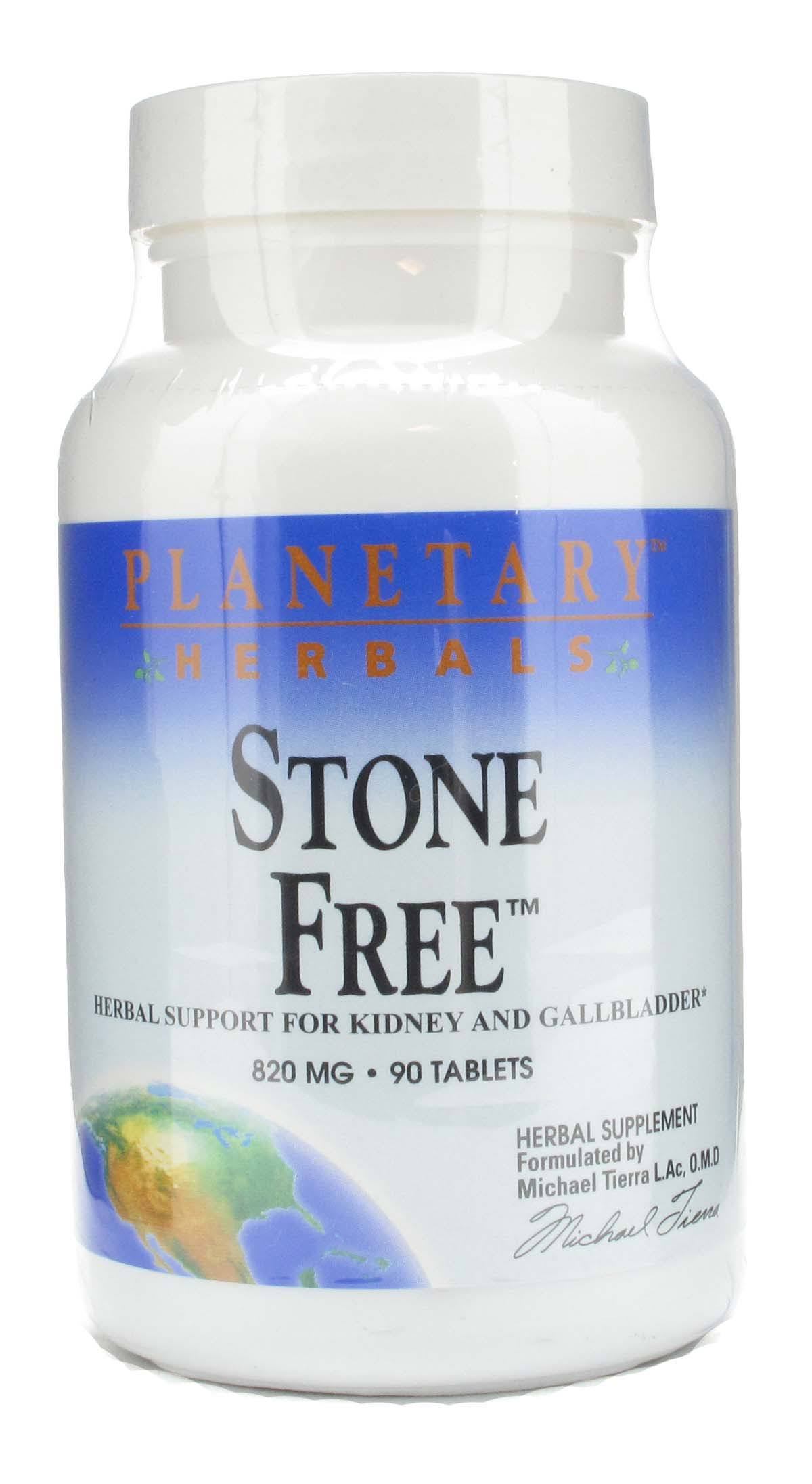 Planetary Herbals Stone Free For Kidney & Gallstone - 90 Tablets, 820mg