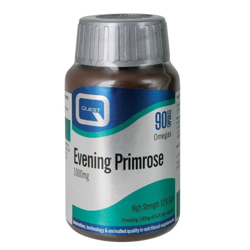 Quest Evening Primrose Oil Supplement - 1000mg, 90 Capsules