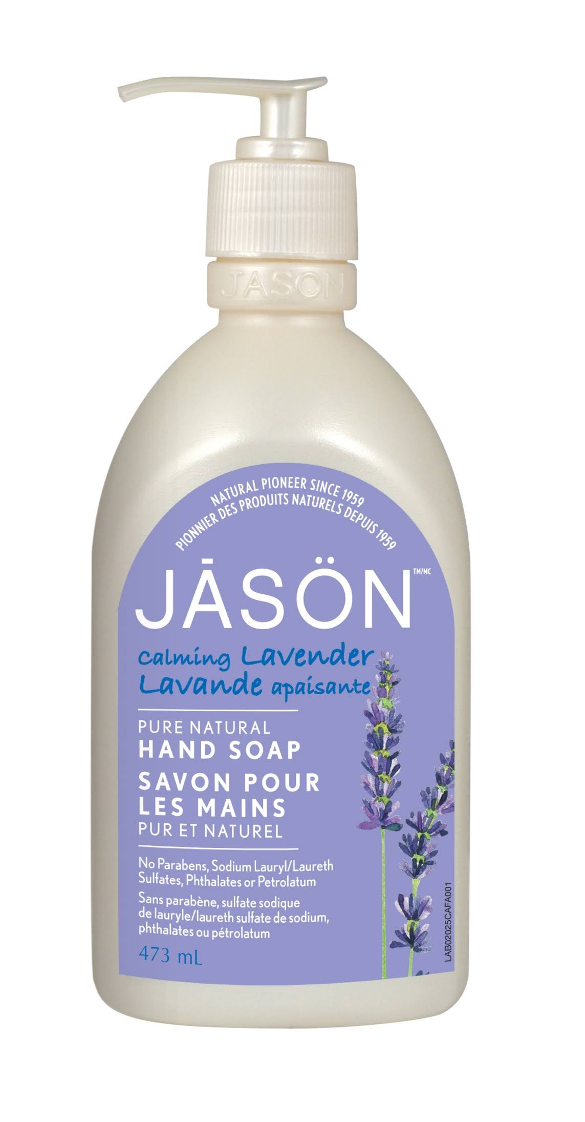 Jason Satin Soap for Hands & Face - Lavender