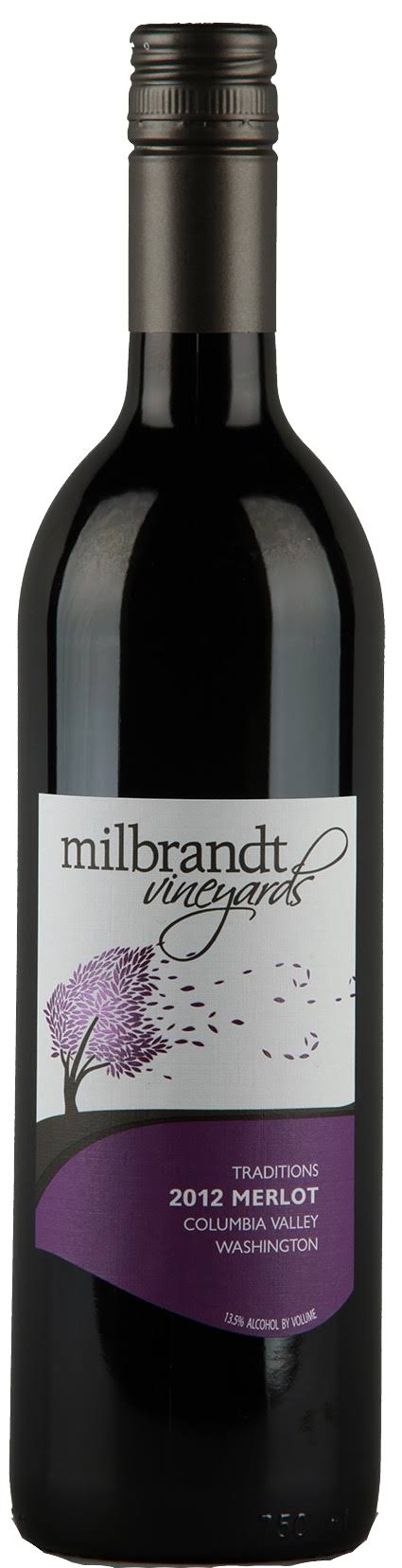 Milbrandt The Estates Merlot, Wahluke Slope (Vintage Varies) - 750 ml bottle