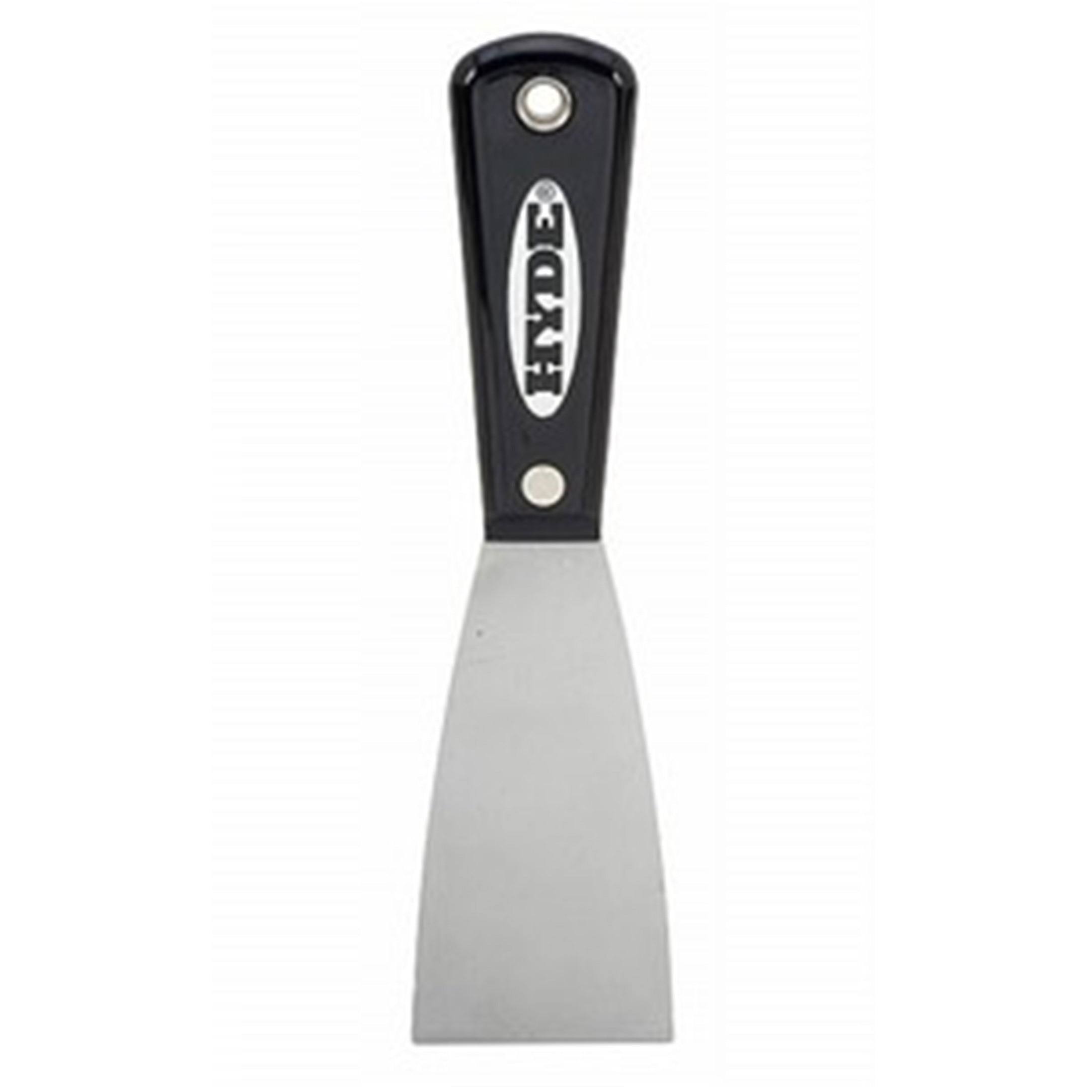 Hyde Paint Putty Knife - Black, Silver