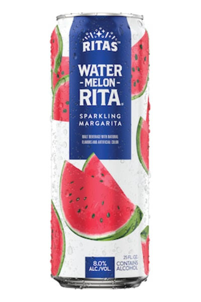 Ritas Water-Melon-Rita Sparkling Margarita (25 fl oz)