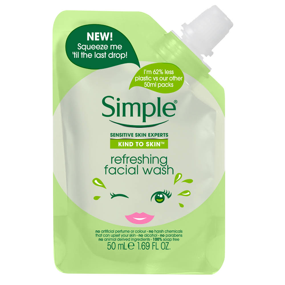 Simple Kind to Skin Refreshing Facial Wash - 50ml