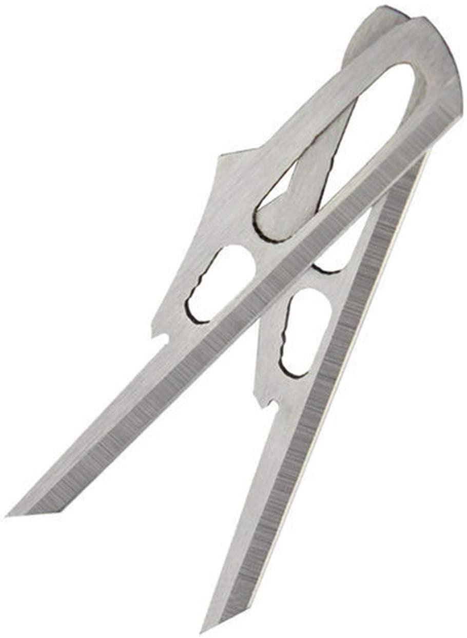 Rage R38105 Expandable Replacement Archery Crossbow Broadheads - 100 Grain