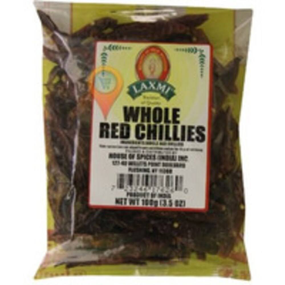 Laxmi Whole Red Chilli - 3.5 oz