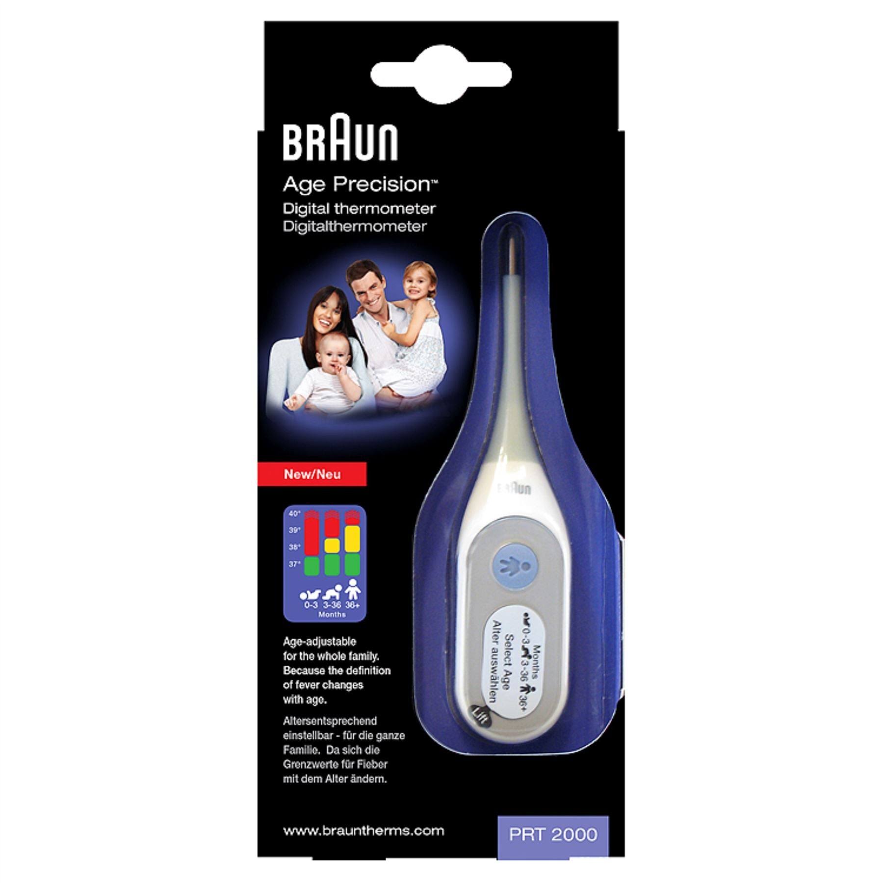 Braun Age Precision Digital Thermometer