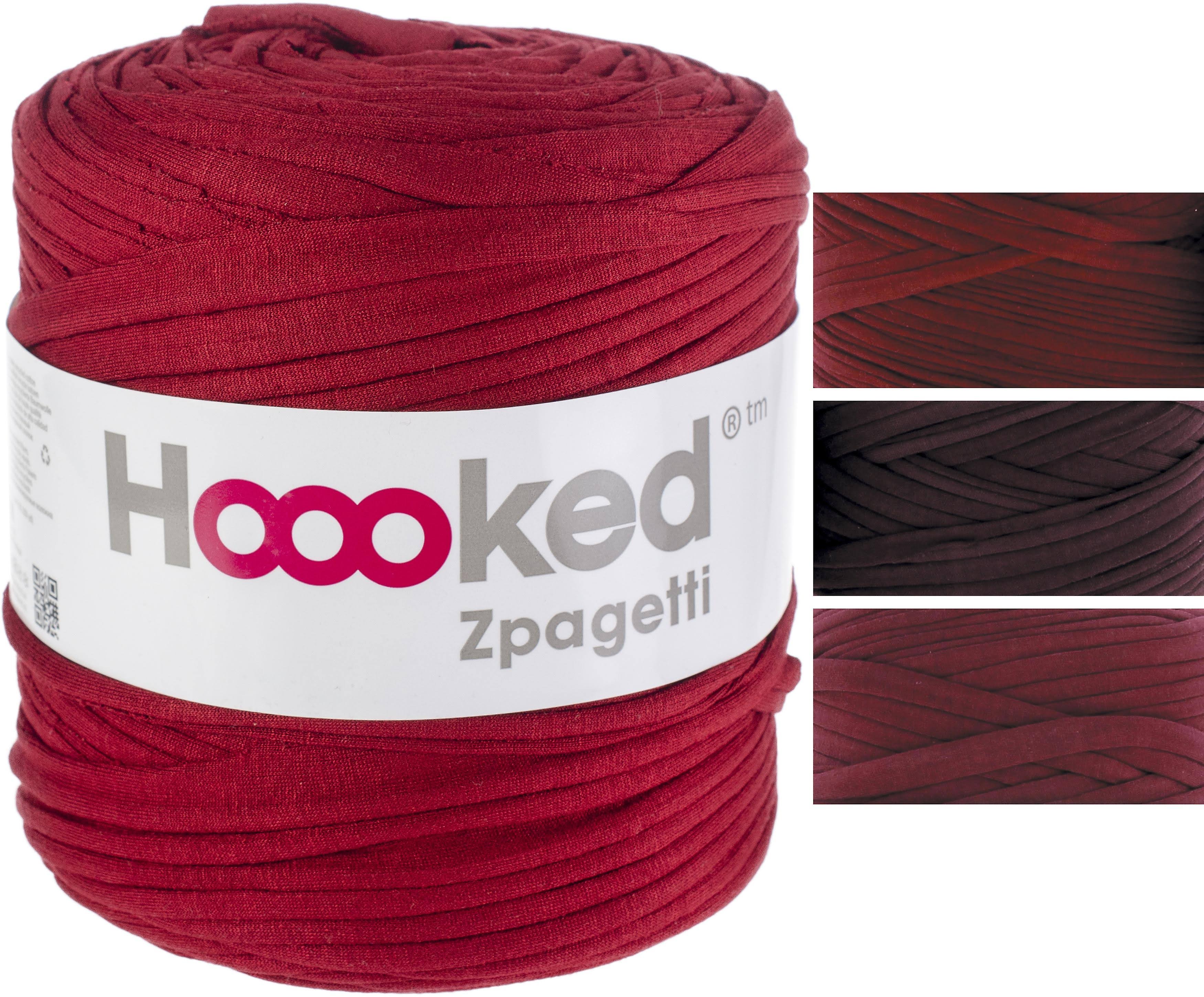 Hoooked Zpagetti Yarn - Burgundy Passion*