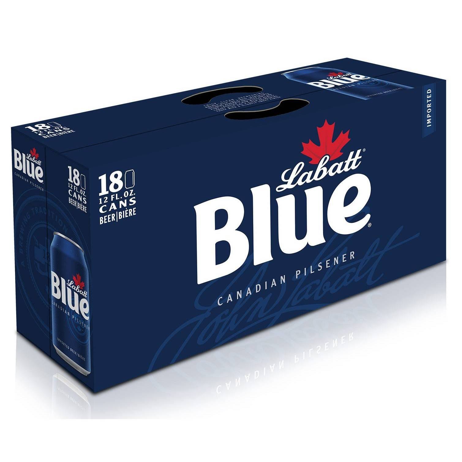Labatt Blue Canadian Pilsener Beer - 12oz, 12 Cans