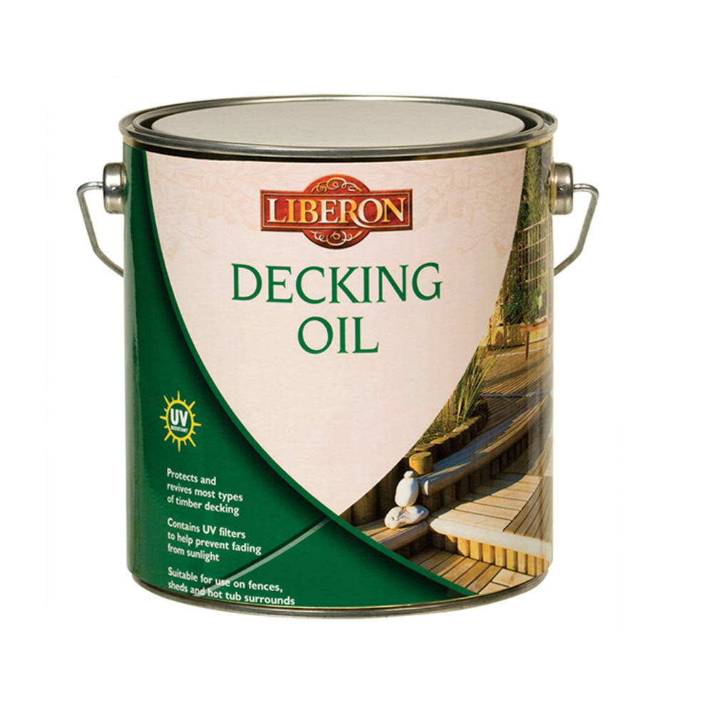 Liberon 003793 Decking Oil Clear 2.5L