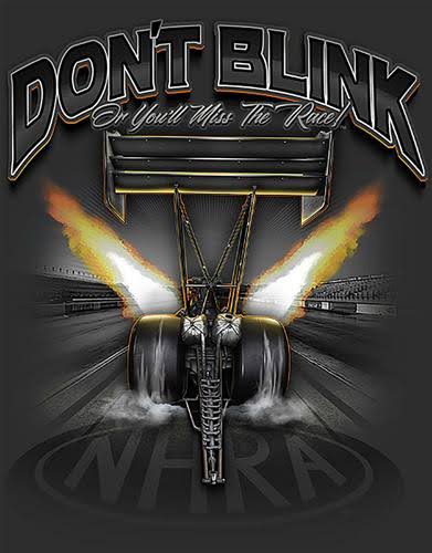 Summit Gifts 2549: NHRA Don't Blink Sign
