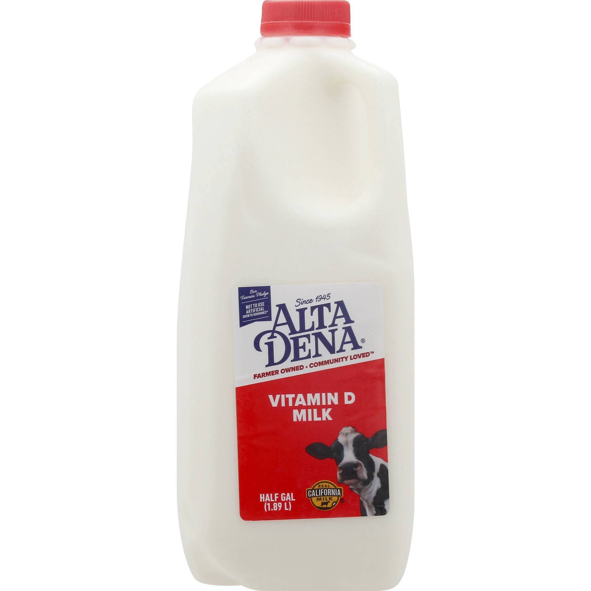 Alta Dena Milk, Vitamin D - half gal (1.89 l)