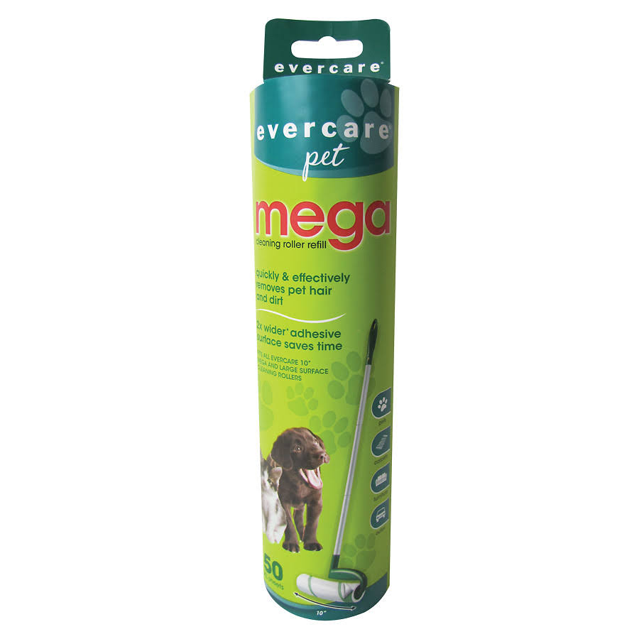 Evercare Pet Mega Pet Hair Remover Refill - 50 Sheets