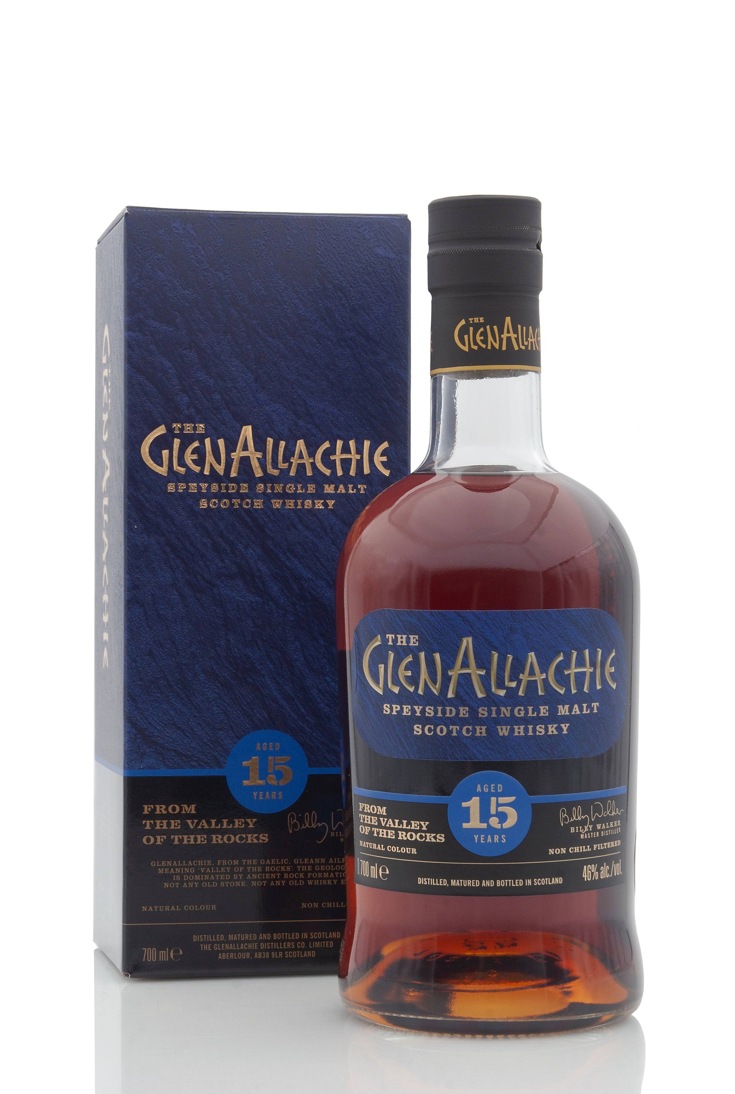 Glenallachie 15 Year Old Single Malt Whisky - 70cl 46%