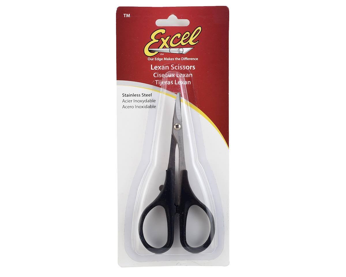 Excel Curved Lexan Scissors - 14cm