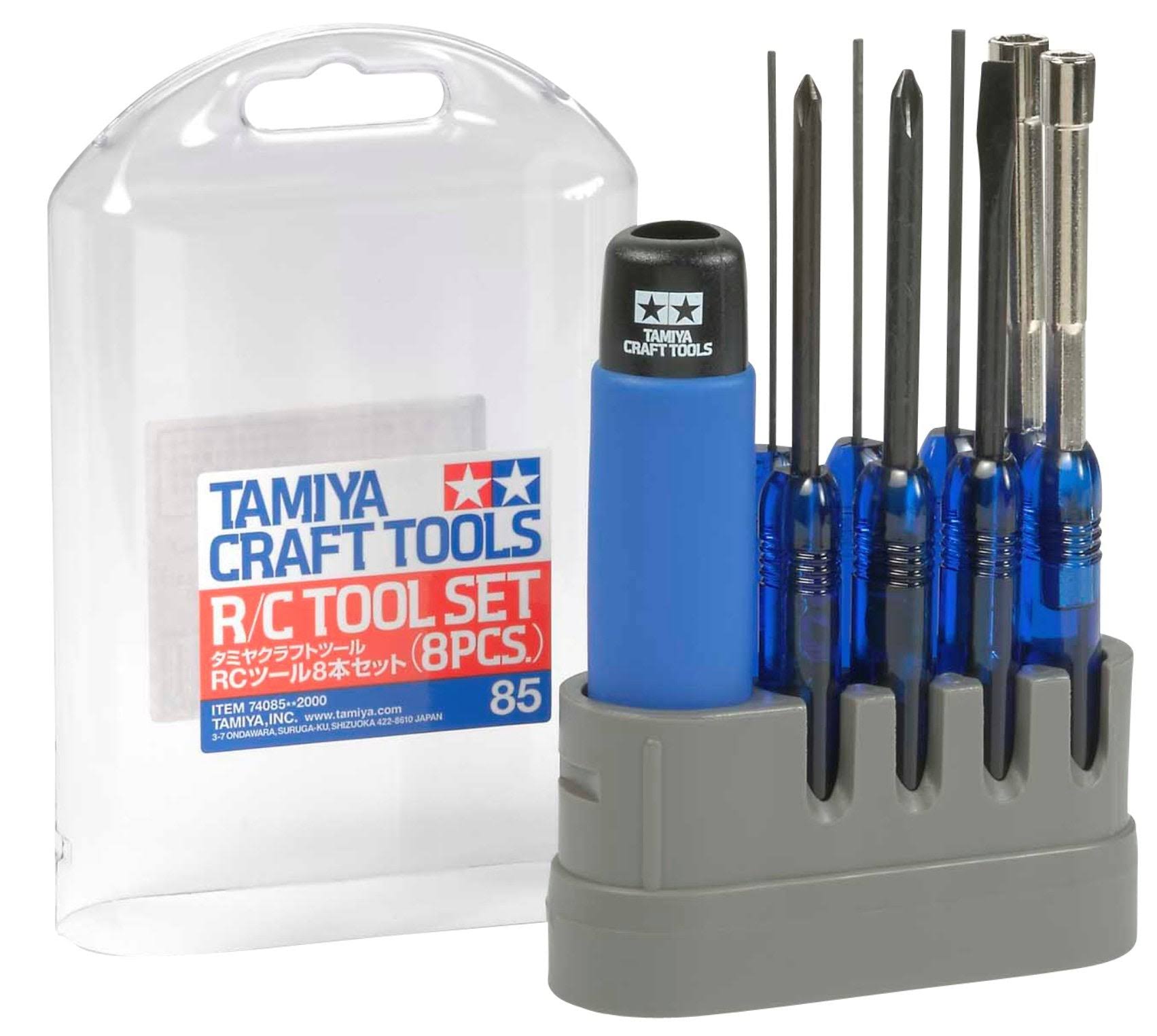 TAMIYA RC Tool Set 8pcs Blue / 300074085