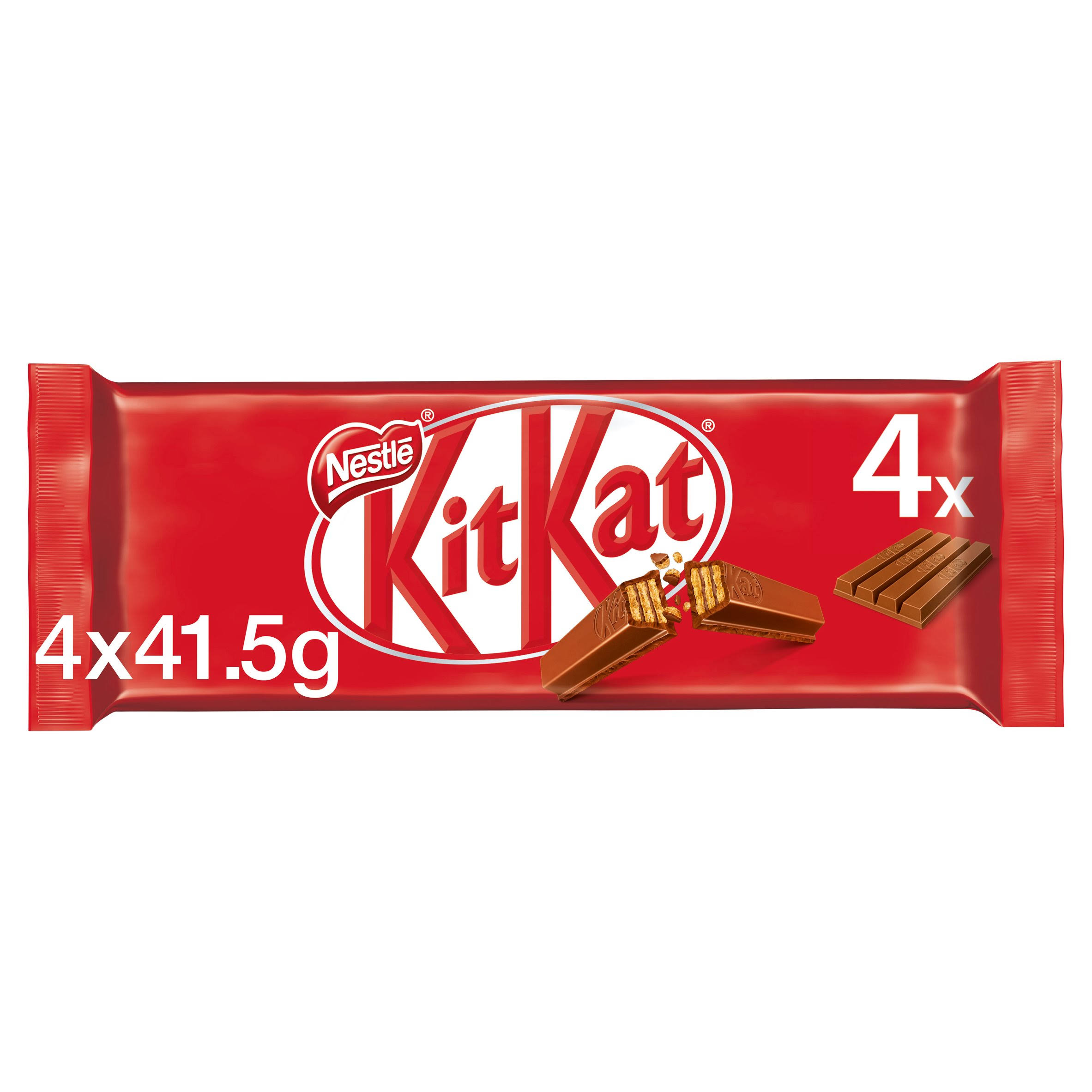 Kit Kat Finger Milk Chocolate Bar - 41.5g, 4pk