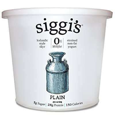 Siggis Skyr Icelandic Non Fat Yogurt - Plain, 24oz