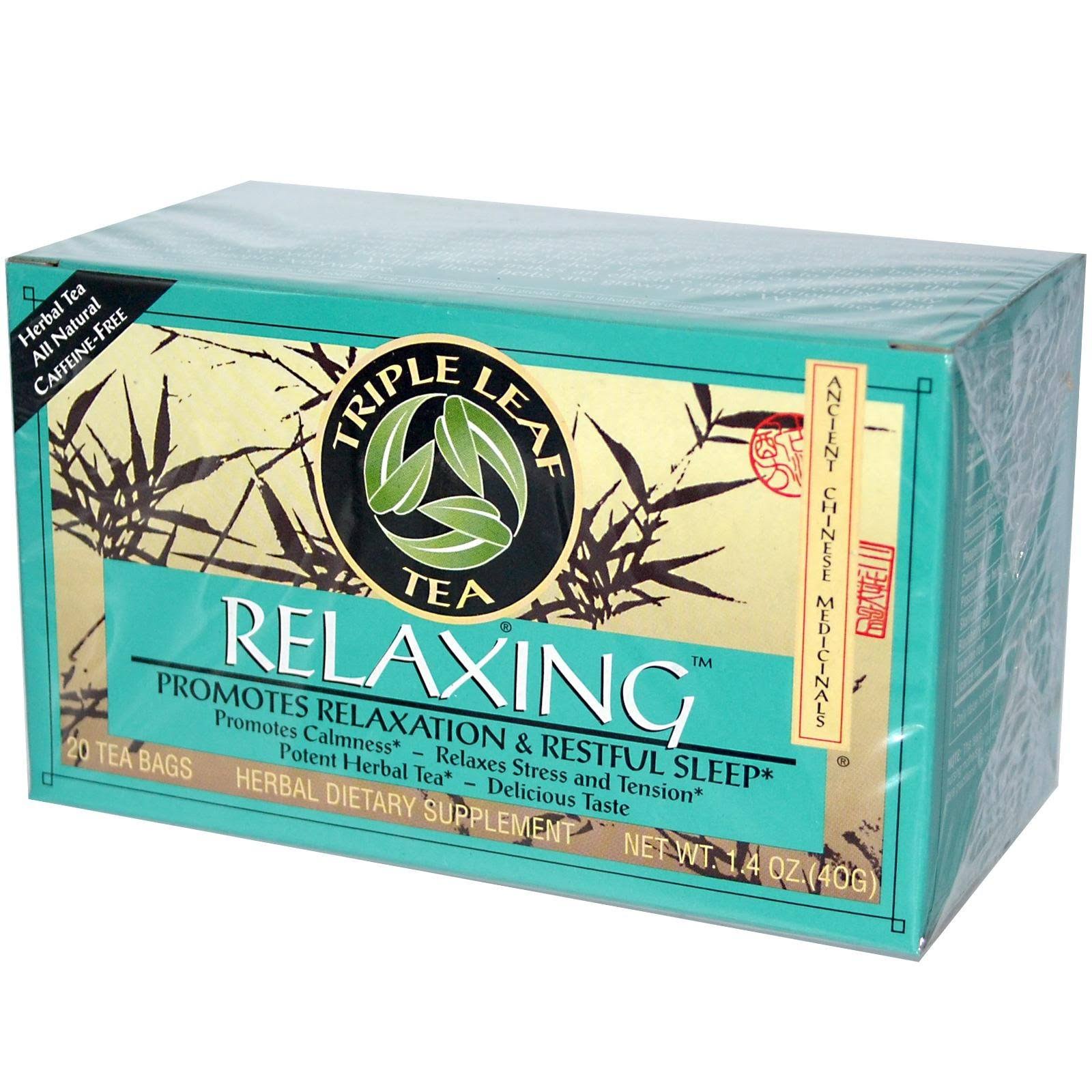 Triple Leaf Relaxing Herbal Tea - 20 Bags