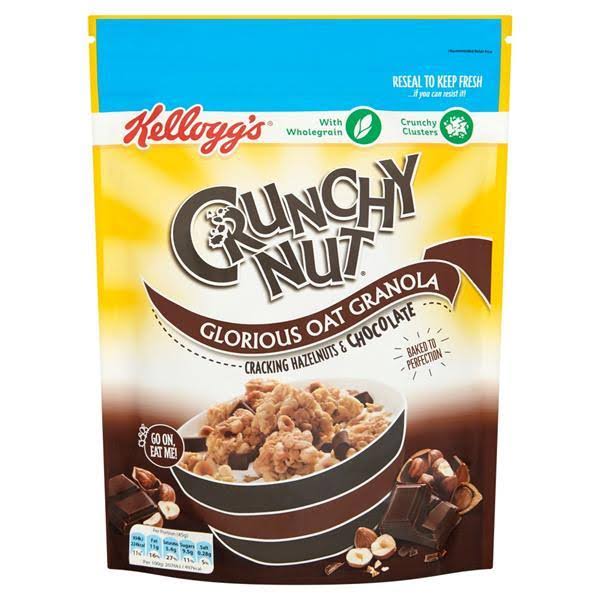 Kelloggs Crunchy Nut Granola - Hazelnut & Chocolate, 380g