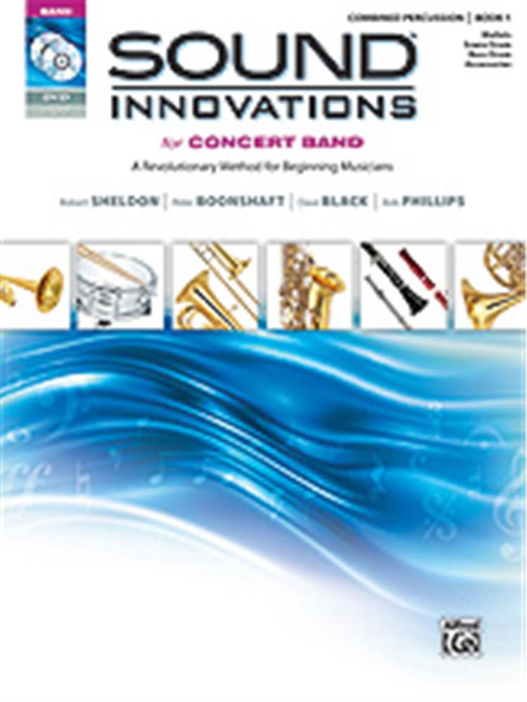 Alfred Sound Innovations for Concert Band Music Book - Book 1 For Percussion, Alfred Publishing