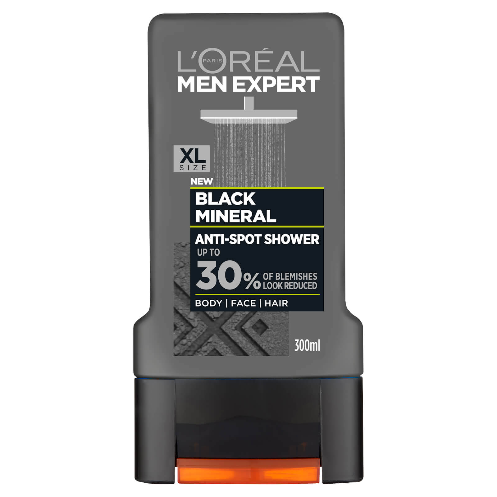 L'Oreal Paris Men Expert Black Mineral Shower Gel - 300ml