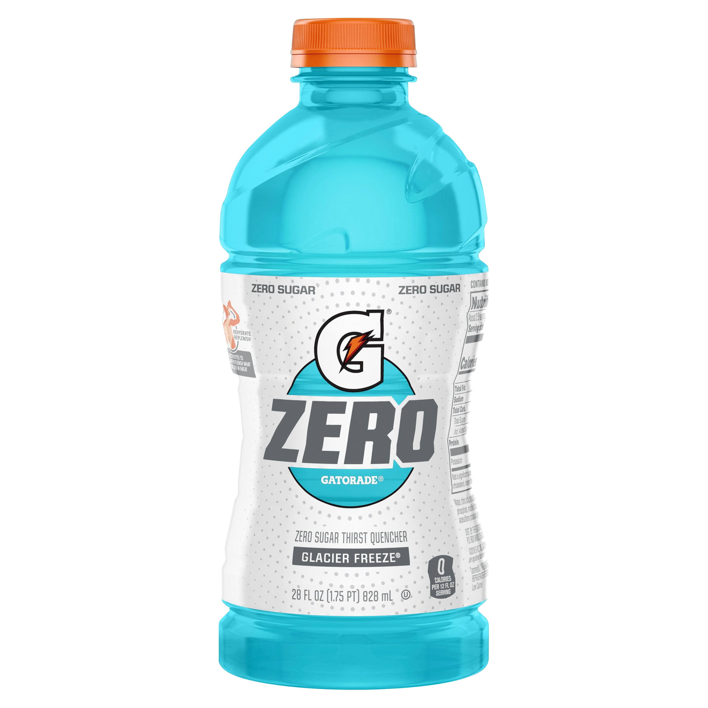 Gatorade Zero Thirst Quencher, Zero Sugar, Glacier Freeze - 28 fl oz