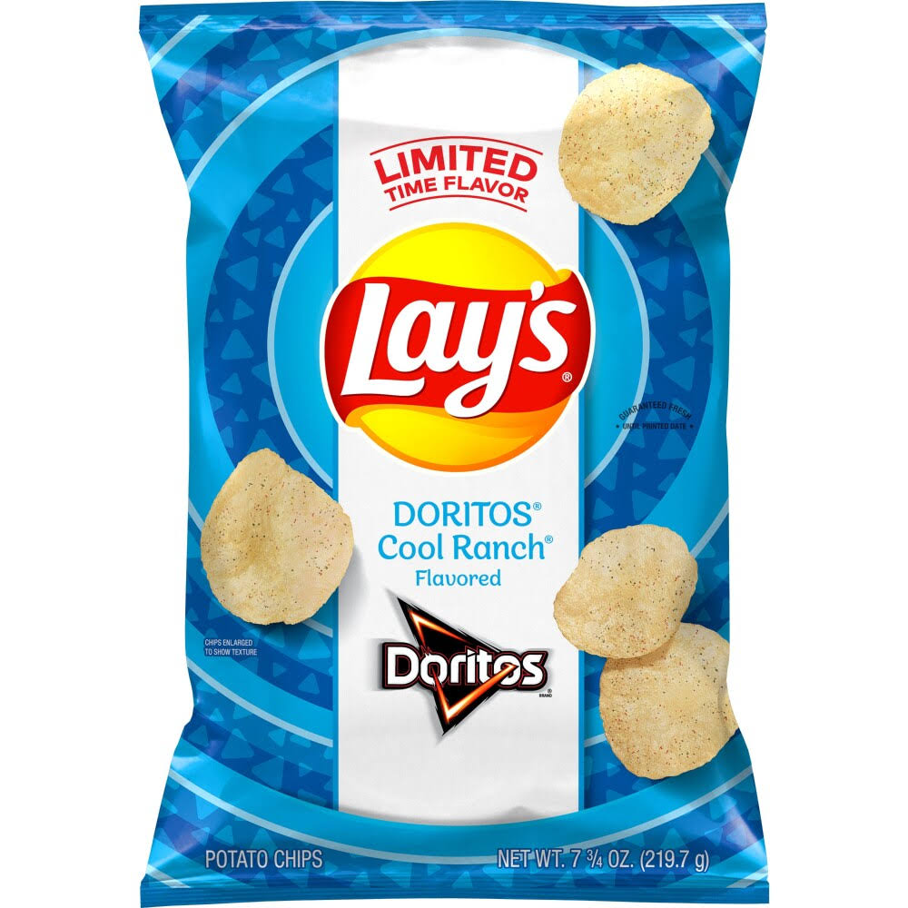 Lays Doritos Cool Ranch Chips (7.75oz)