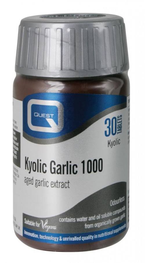 Quest Kyolic Garlic Extract - 30 Tablets