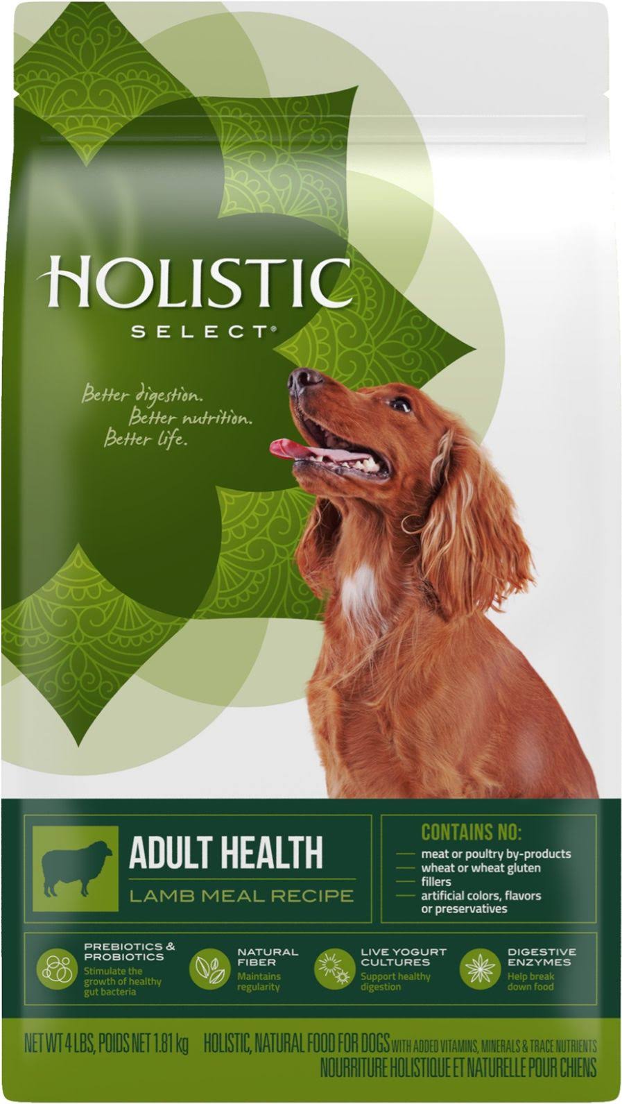 Holistic Select Radiant Dry Dog Food - Lamb