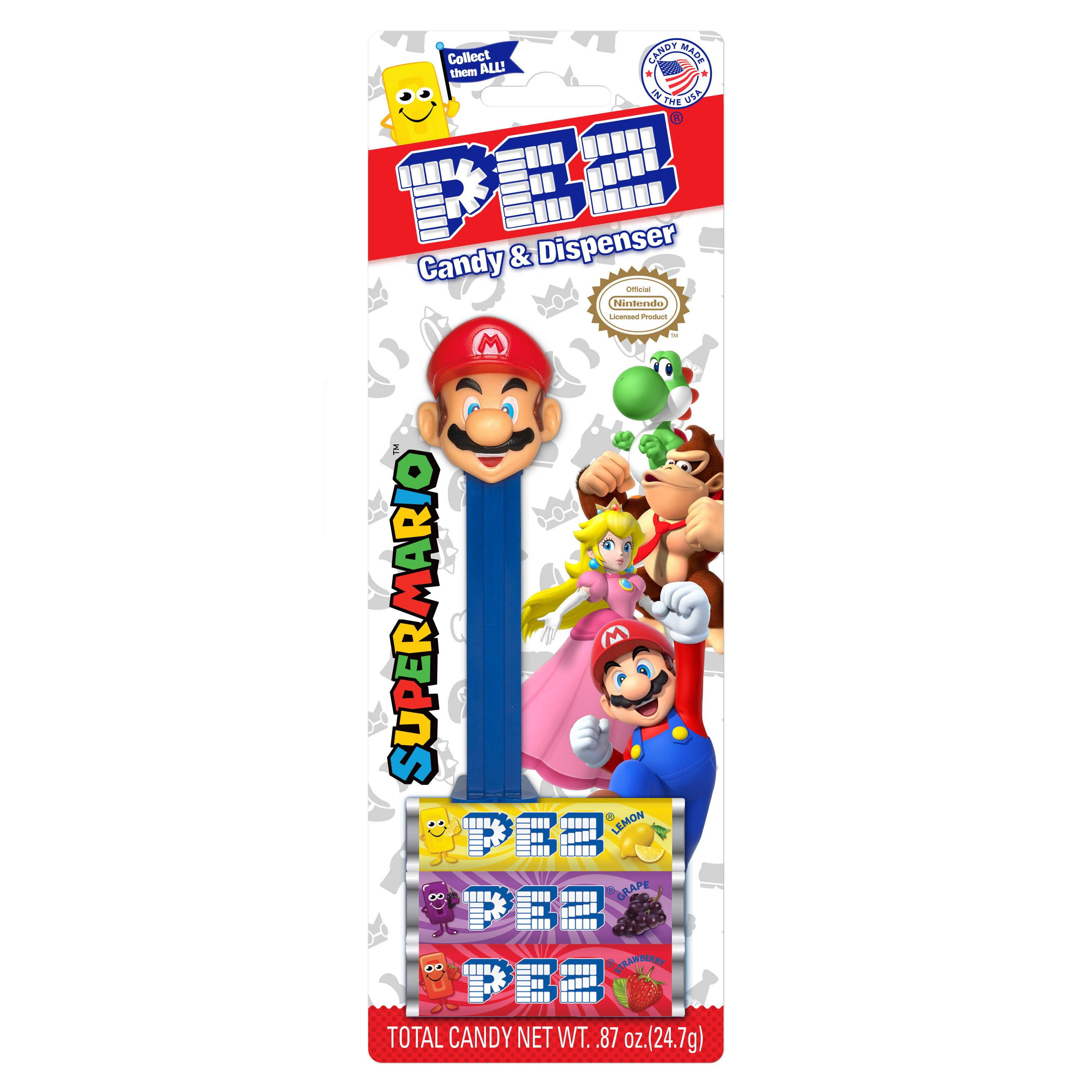 Nintendo Pez Dispenser and Candy Set (Each)