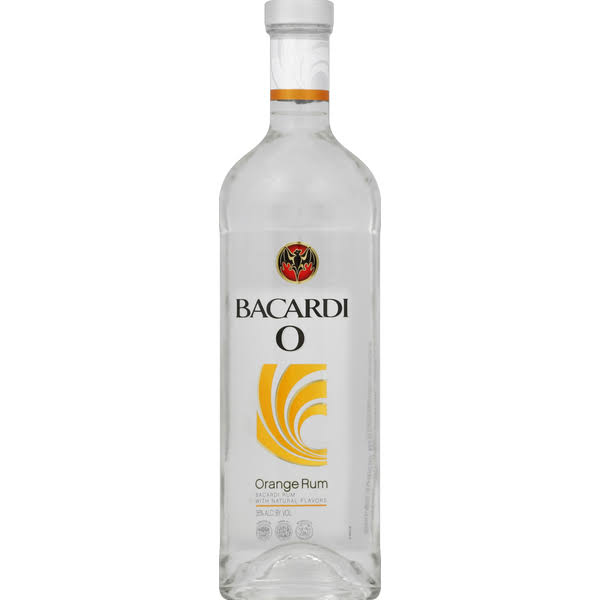 Bacardi O Rum, Orange - 750 ml