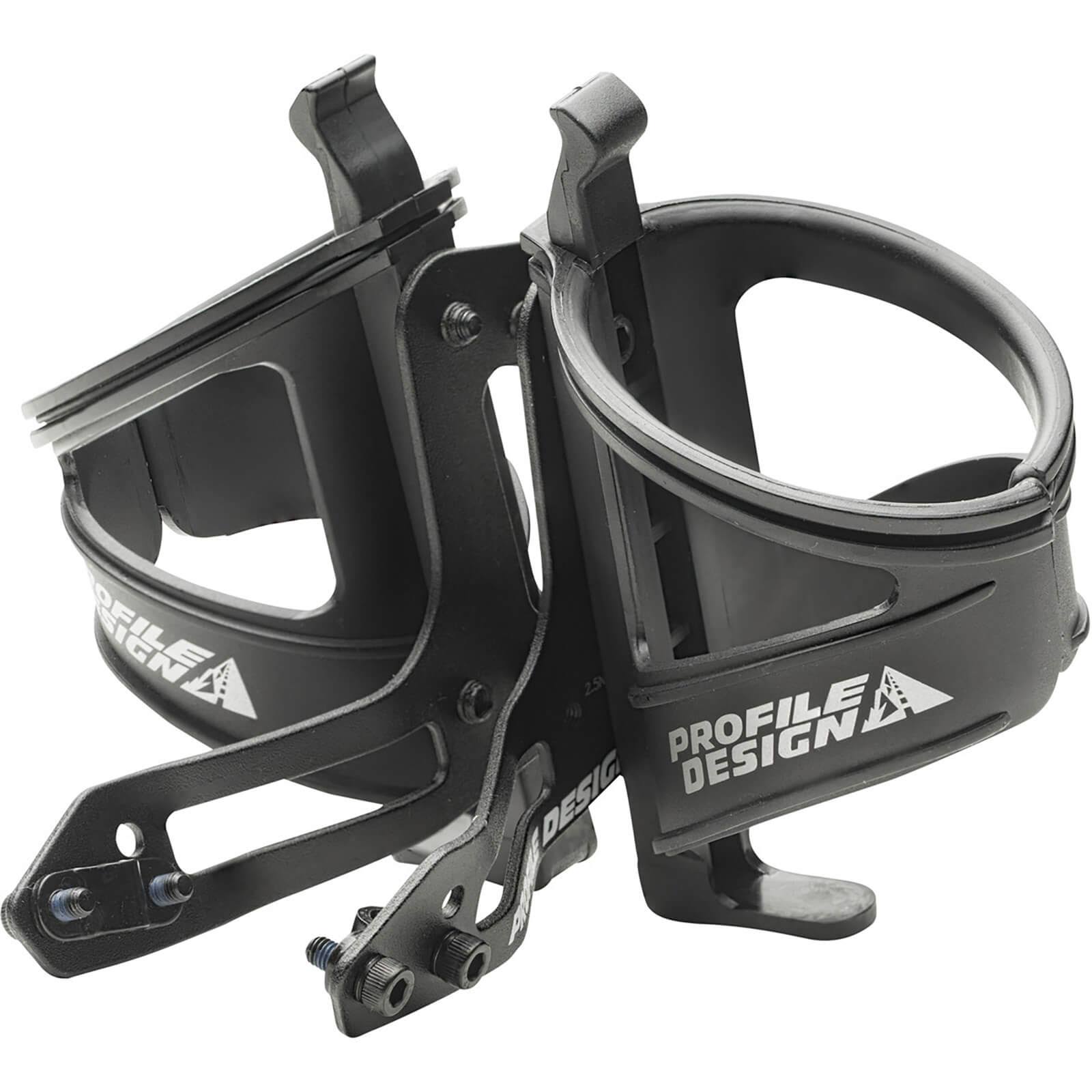 Profile Design RM-L Bicycle Water Bottle Cage System - Black