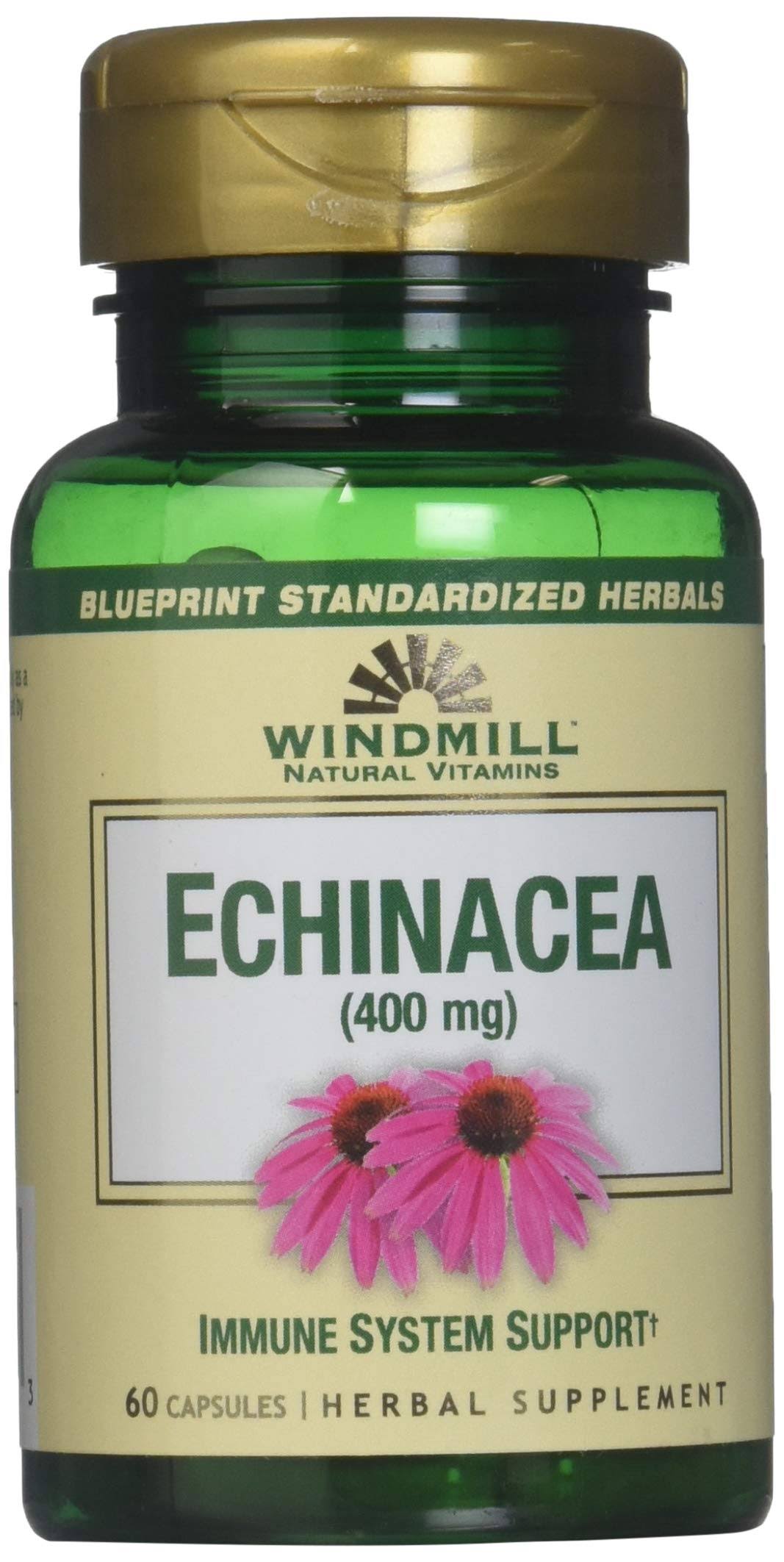 Windmill Herbals Echinacea 400 Mg Vitamin Capsules - 60ct
