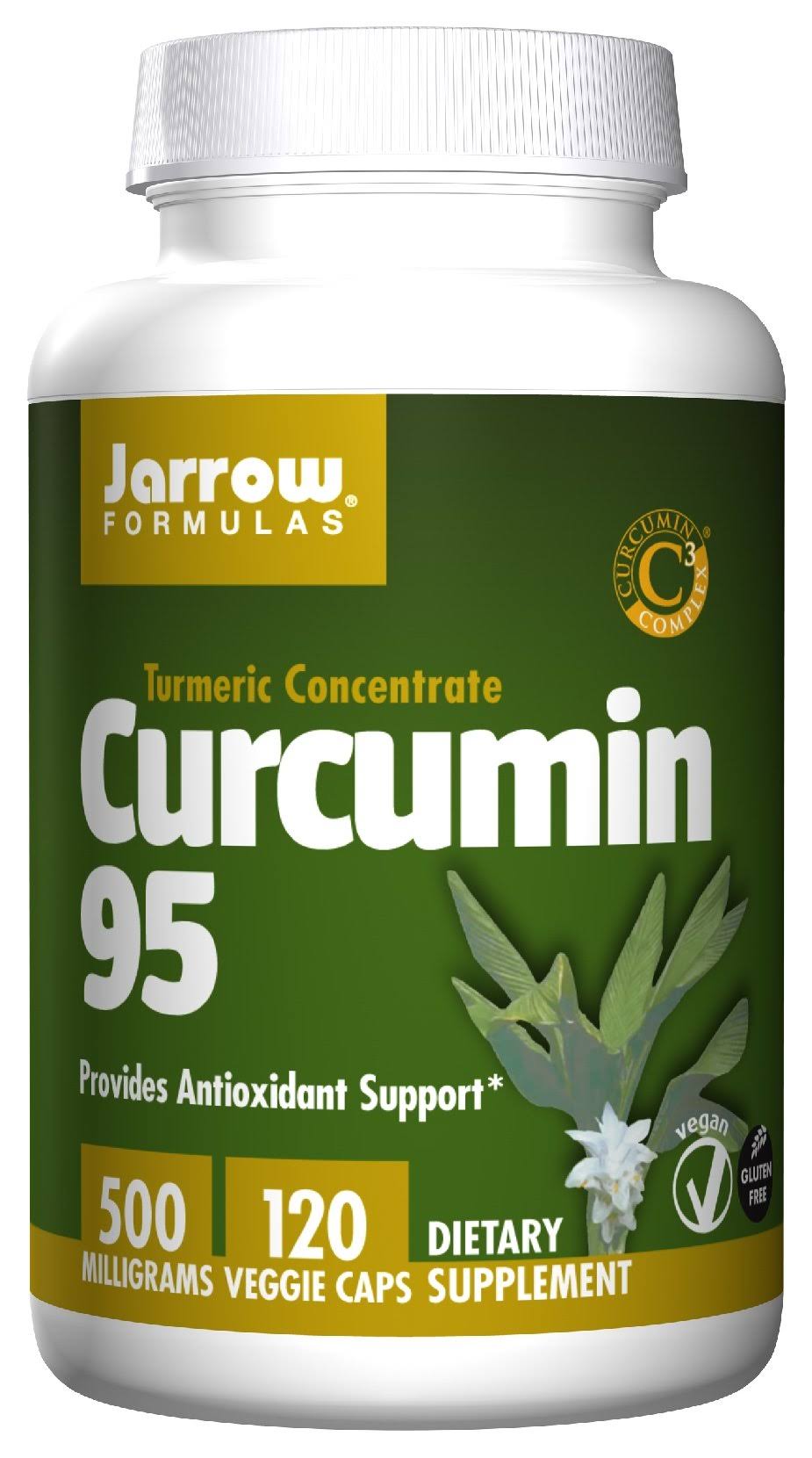 Jarrow Formulas Curcumin 95 - 120 Capsules, 500mg