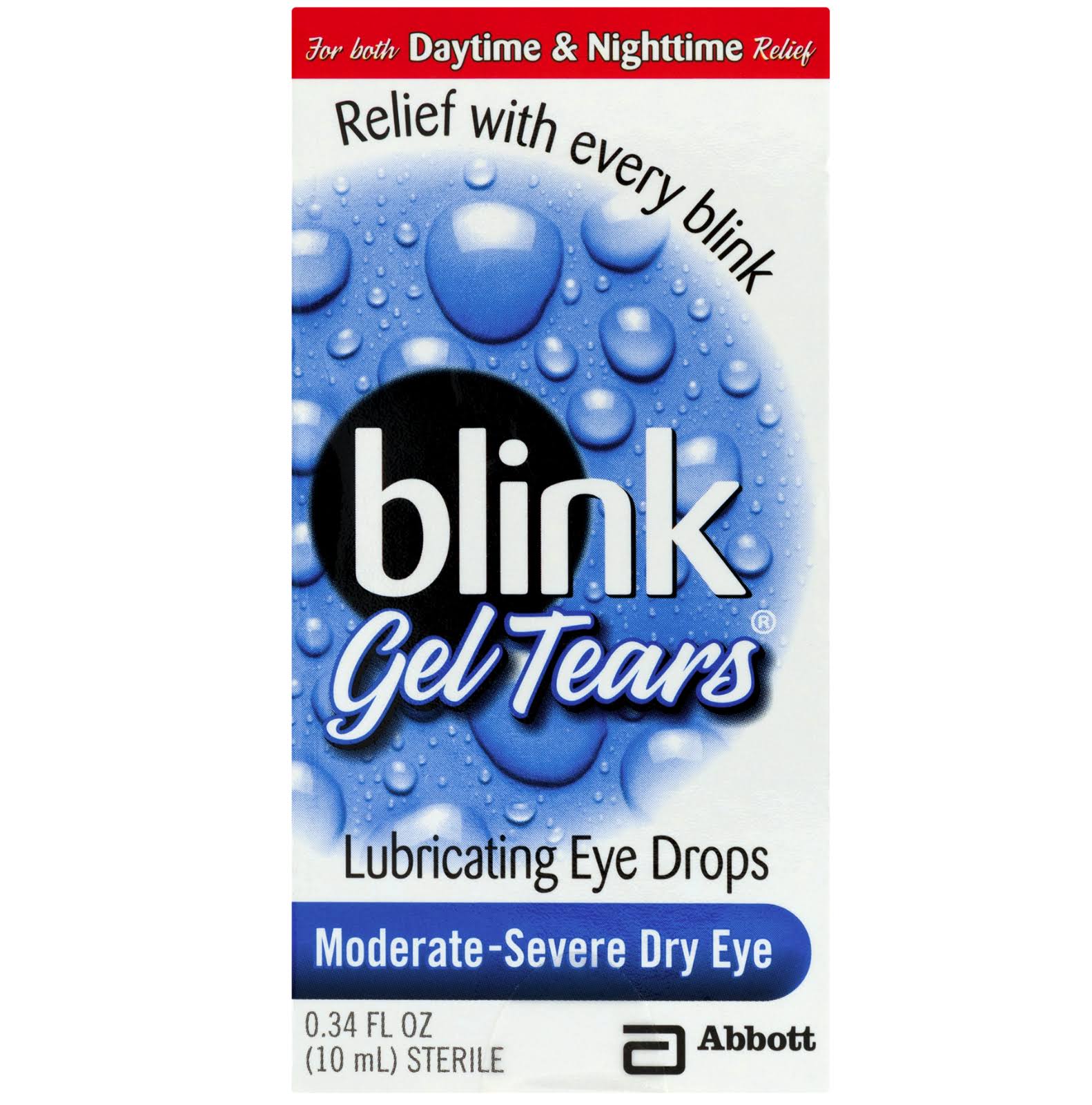 Abbott Blink Gel Tears Lubricating Eye Drops - 10ml